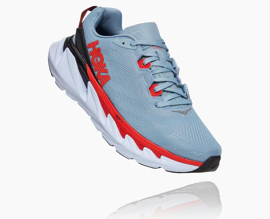 Hoka One One Elevon 2 Löparskor Herr - Blå/Vita - DTZGX-7651